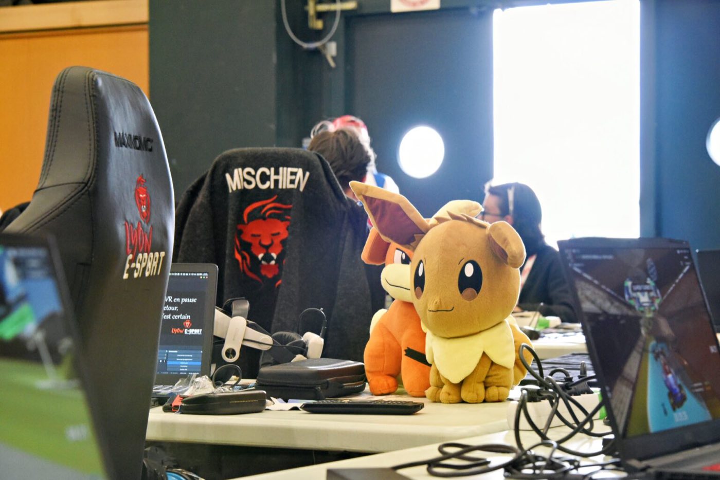 Un stand Lyon e-Sport sur un salon